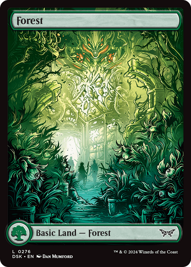 Forest (276) - Full Art [Duskmourn: House of Horror] | Game Grid - Logan