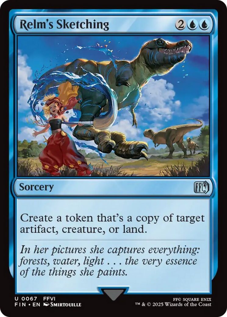 Relm's Sketching [FINAL FANTASY] | Game Grid - Logan