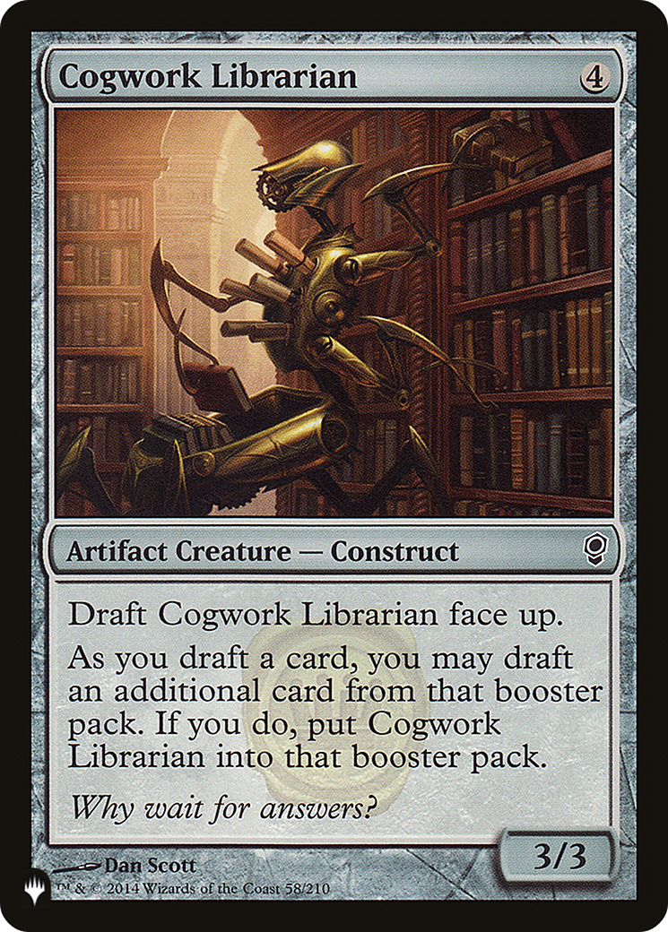 Cogwork Librarian [The List Reprints] | Game Grid - Logan