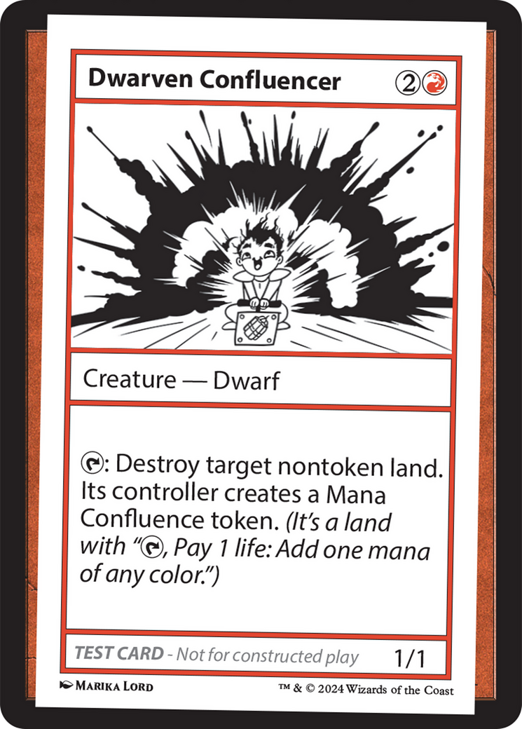 Dwarven Confluencer [Mystery Booster 2 Playtest Cards] | Game Grid - Logan