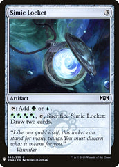 Simic Locket [Mystery Booster] | Game Grid - Logan