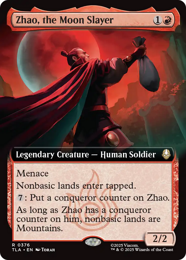 Zhao, the Moon Slayer (Extended Art) [Avatar: The Last Airbender] | Game Grid - Logan