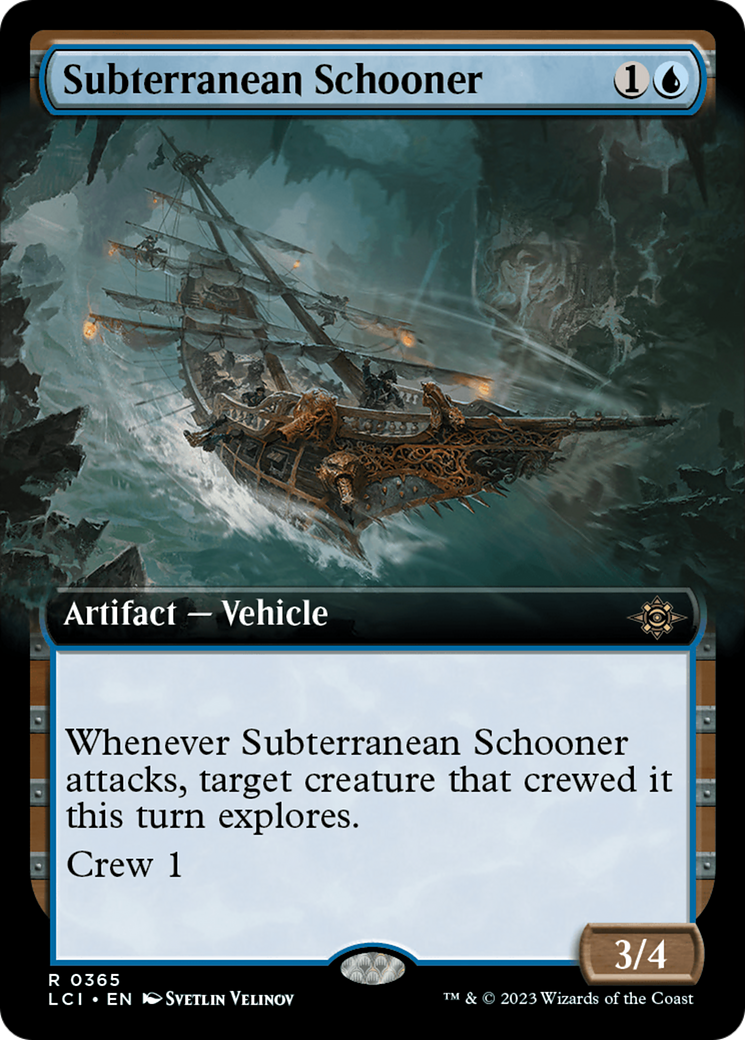 Subterranean Schooner (Extended Art) [The Lost Caverns of Ixalan] | Game Grid - Logan