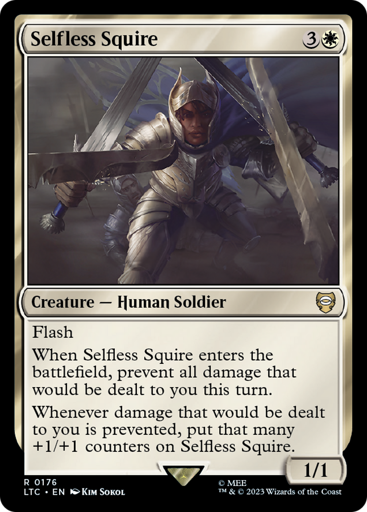 Selfless Squire [The Lord of the Rings: Tales of Middle-Earth Commander] | Game Grid - Logan