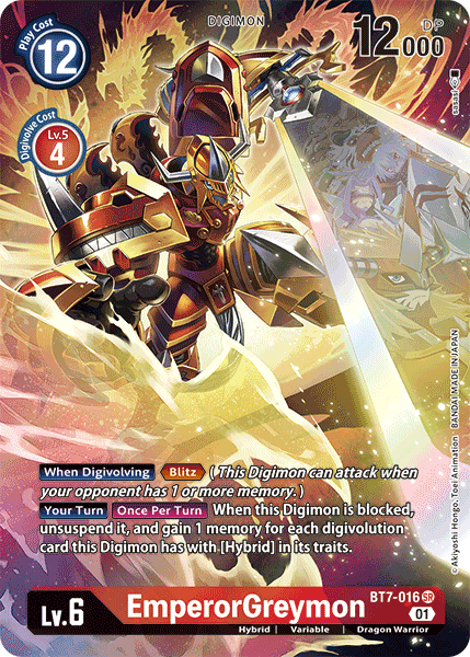 EmperorGreymon [BT7-016] (Alternate Art) [Next Adventure] | Game Grid - Logan