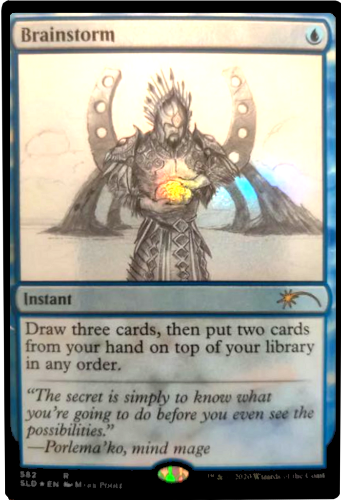 Brainstorm (Sketch) [Secret Lair Drop Promos] | Game Grid - Logan