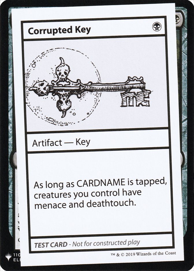 Corrupted Key [Mystery Booster Playtest Cards] | Game Grid - Logan