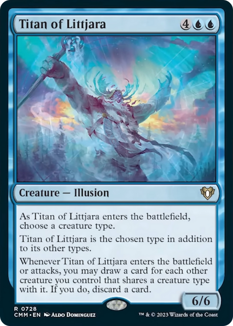 Titan of Littjara [Commander Masters] | Game Grid - Logan