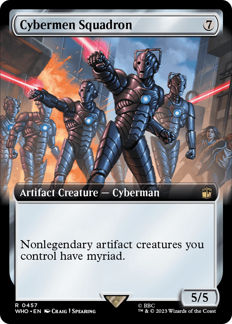 Cybermen Squadron (Extended Art) [Doctor Who] | Game Grid - Logan