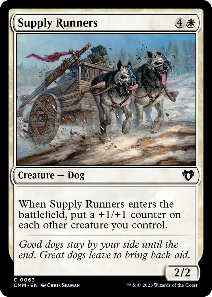 Supply Runners [Commander Masters] | Game Grid - Logan