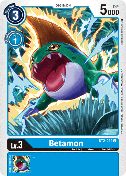 Betamon [BT2-022] [Release Special Booster Ver.1.5] | Game Grid - Logan