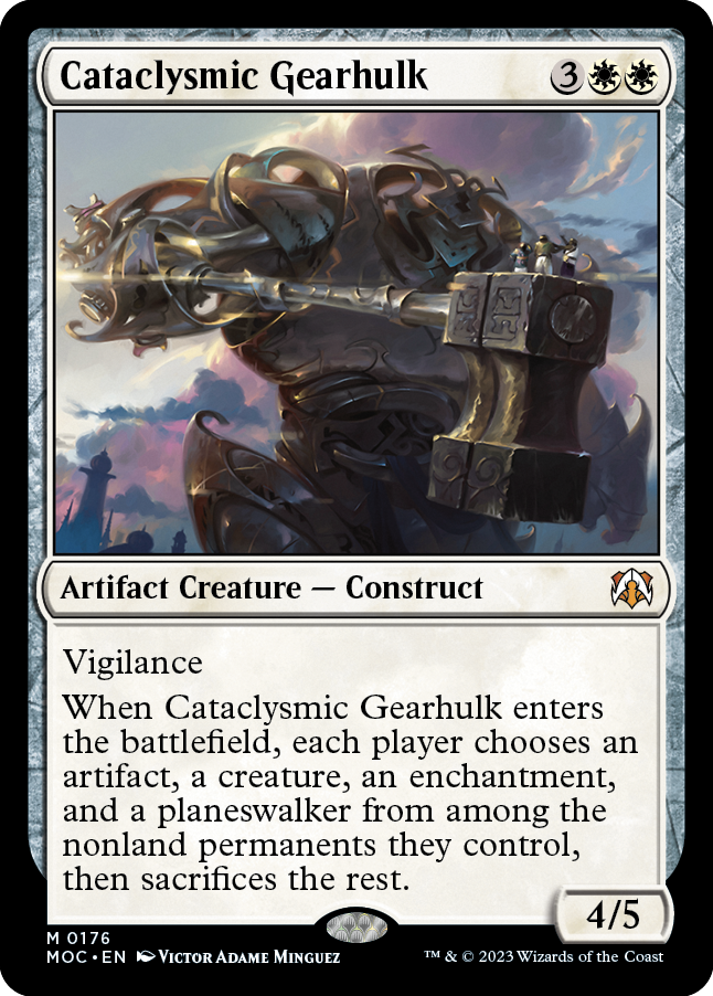 Cataclysmic Gearhulk [March of the Machine Commander] | Game Grid - Logan