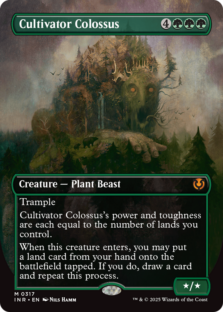 Cultivator Colossus (Borderless) [Innistrad Remastered] | Game Grid - Logan