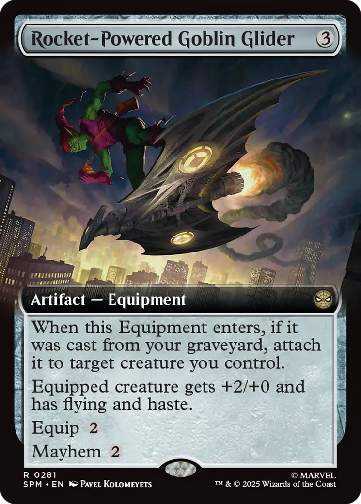 Rocket-Powered Goblin Glider (Extended Art) [Marvel's Spider-Man] | Game Grid - Logan