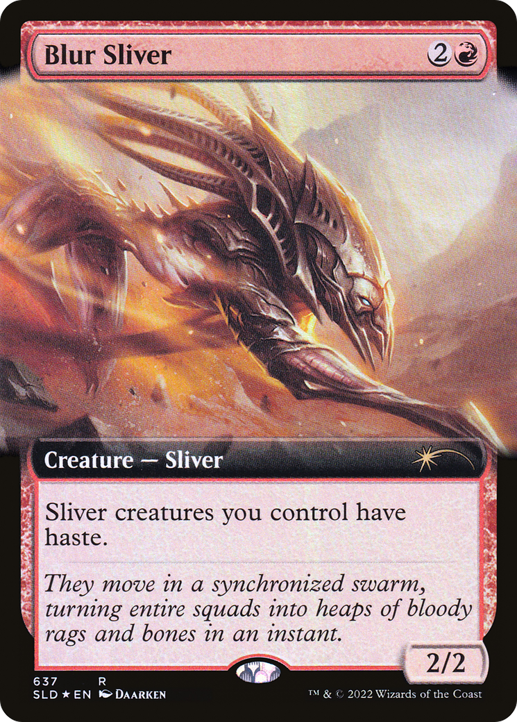 Blur Sliver (Extended Art) [Secret Lair Drop Promos] | Game Grid - Logan