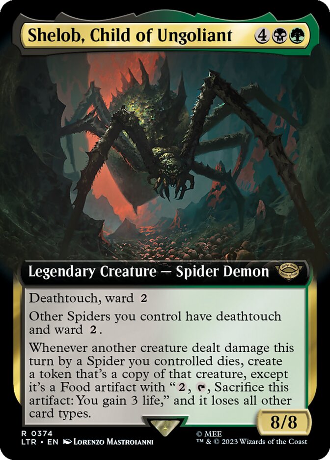 Shelob, Child of Ungoliant (Extended Art) [The Lord of the Rings: Tales of Middle-Earth] | Game Grid - Logan