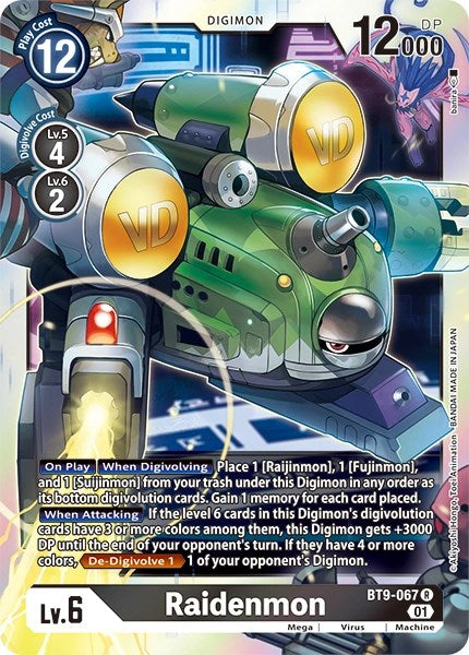 Raidenmon [BT9-067] [Revision Pack Cards] | Game Grid - Logan