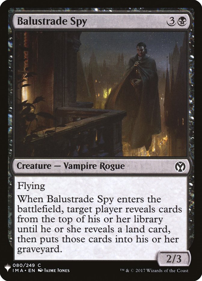 Balustrade Spy [Mystery Booster] | Game Grid - Logan