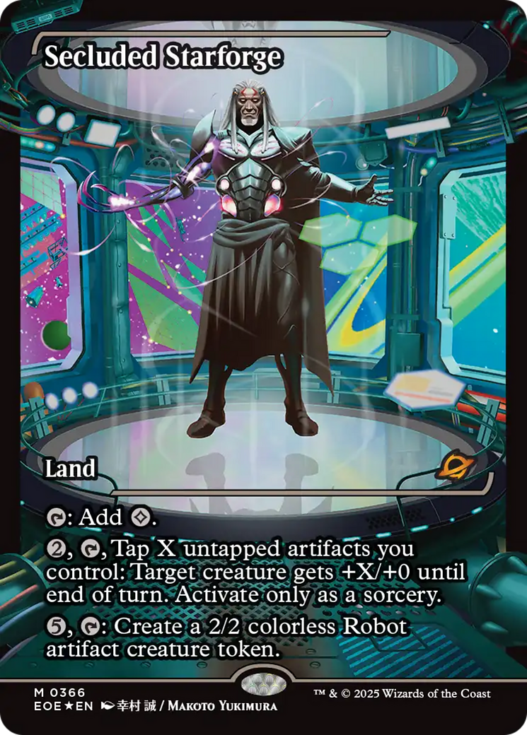 Secluded Starforge (Showcase) [Edge of Eternities] | Game Grid - Logan