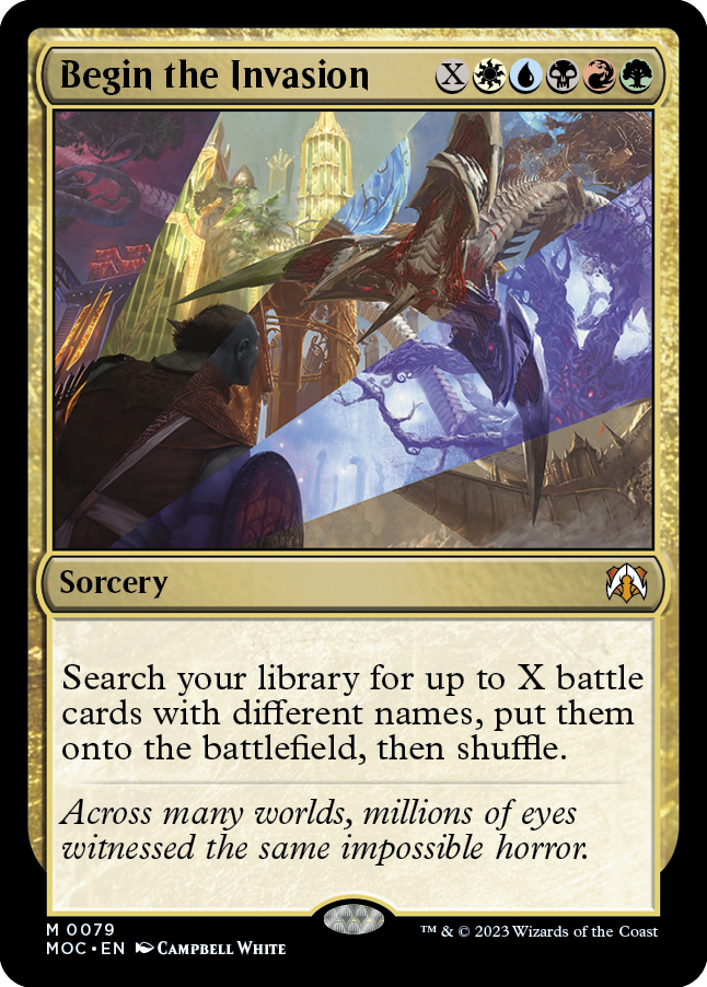 Begin the Invasion [March of the Machine Commander] | Game Grid - Logan