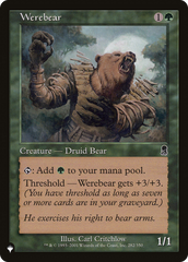 Werebear [The List Reprints] | Game Grid - Logan