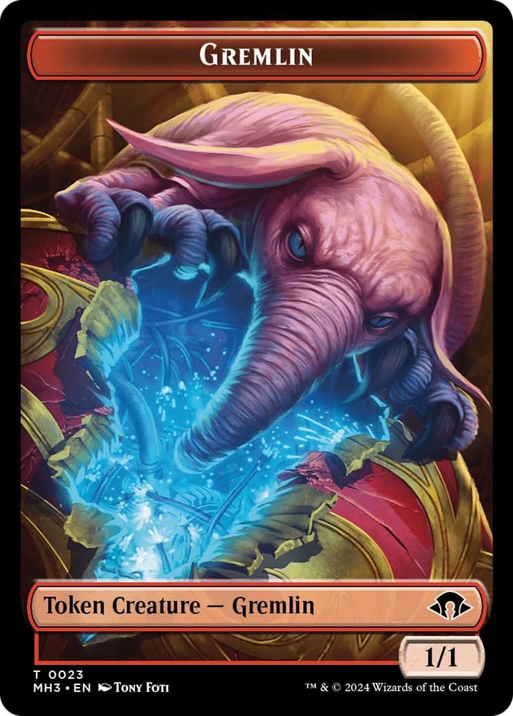 Servo // Gremlin Double-Sided Token [Modern Horizons 3 Tokens] | Game Grid - Logan