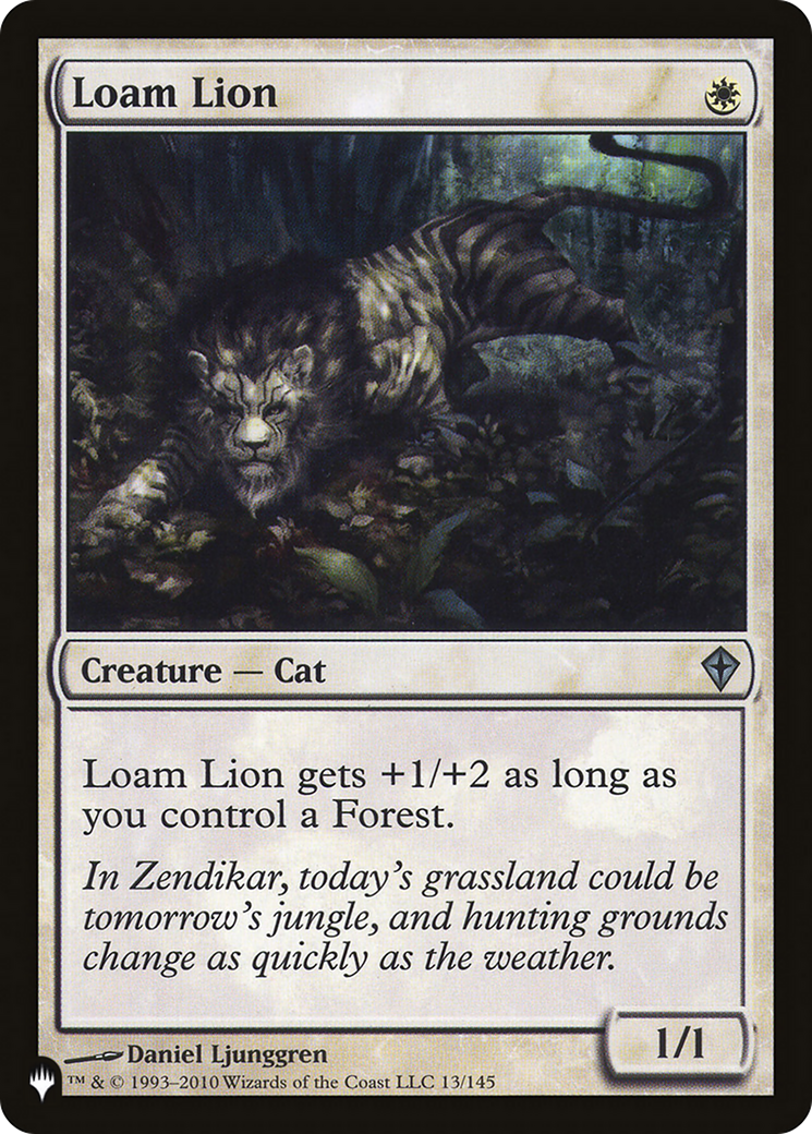 Loam Lion [The List] | Game Grid - Logan