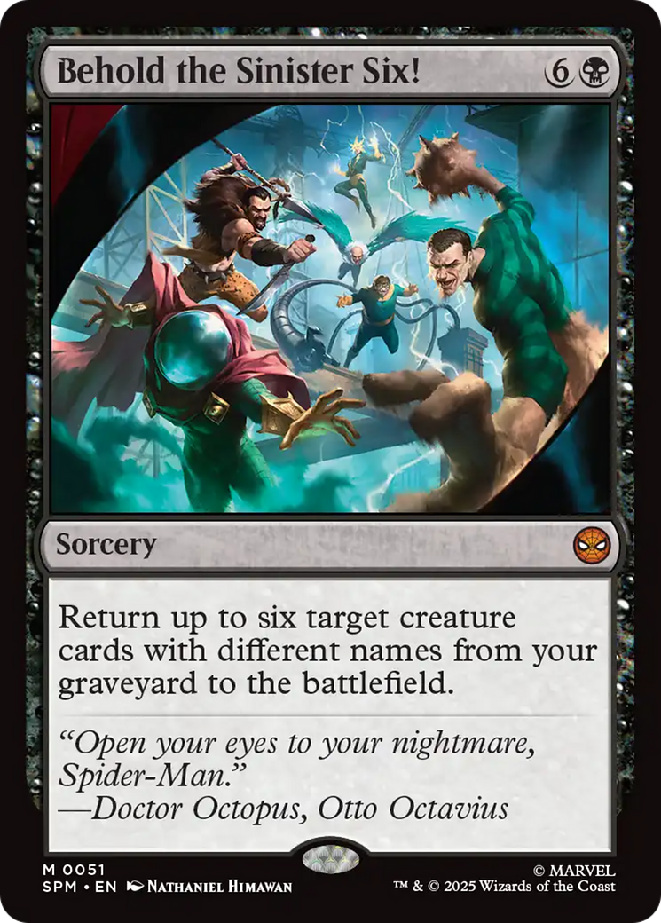 Behold the Sinister Six! [Marvel's Spider-Man] | Game Grid - Logan