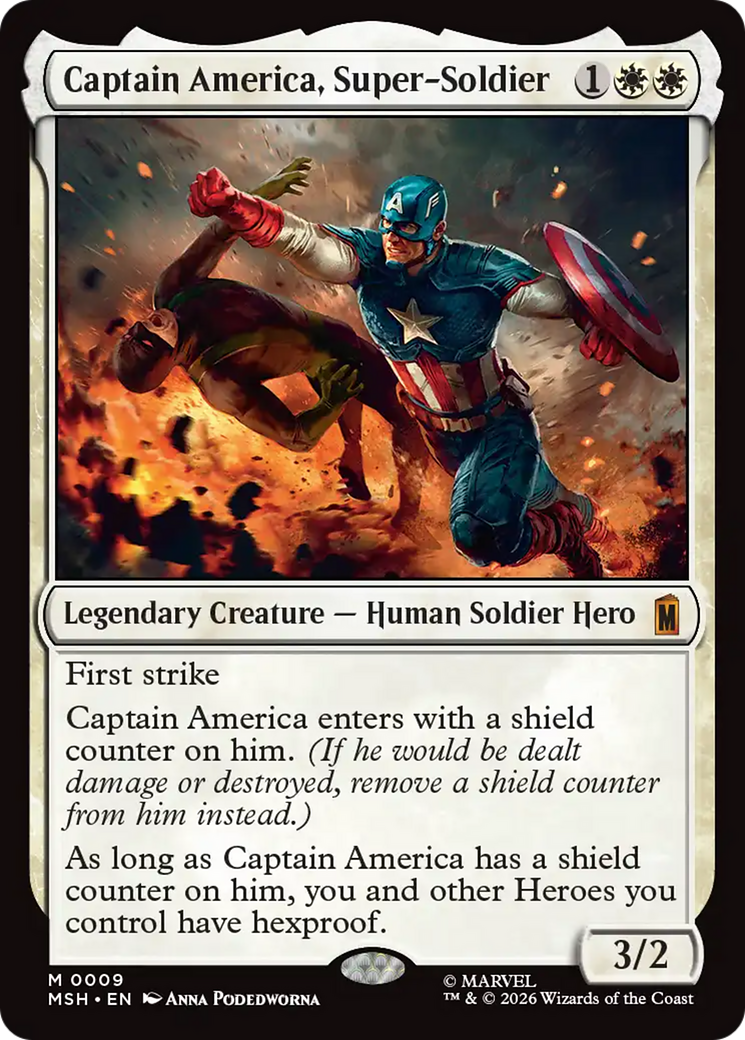 Captain America, Super-Soldier [Marvel Super Heroes] | Game Grid - Logan