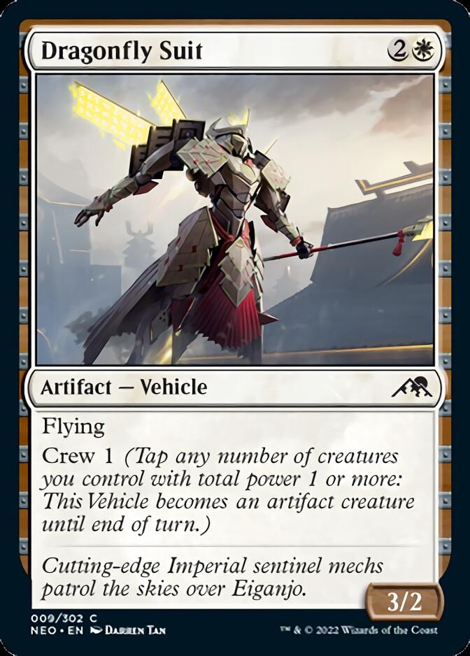 Dragonfly Suit [Kamigawa: Neon Dynasty] | Game Grid - Logan