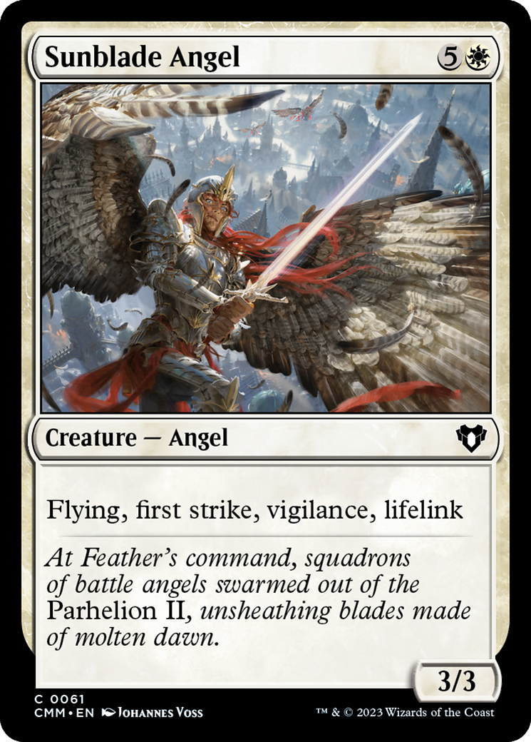 Sunblade Angel [Commander Masters] | Game Grid - Logan