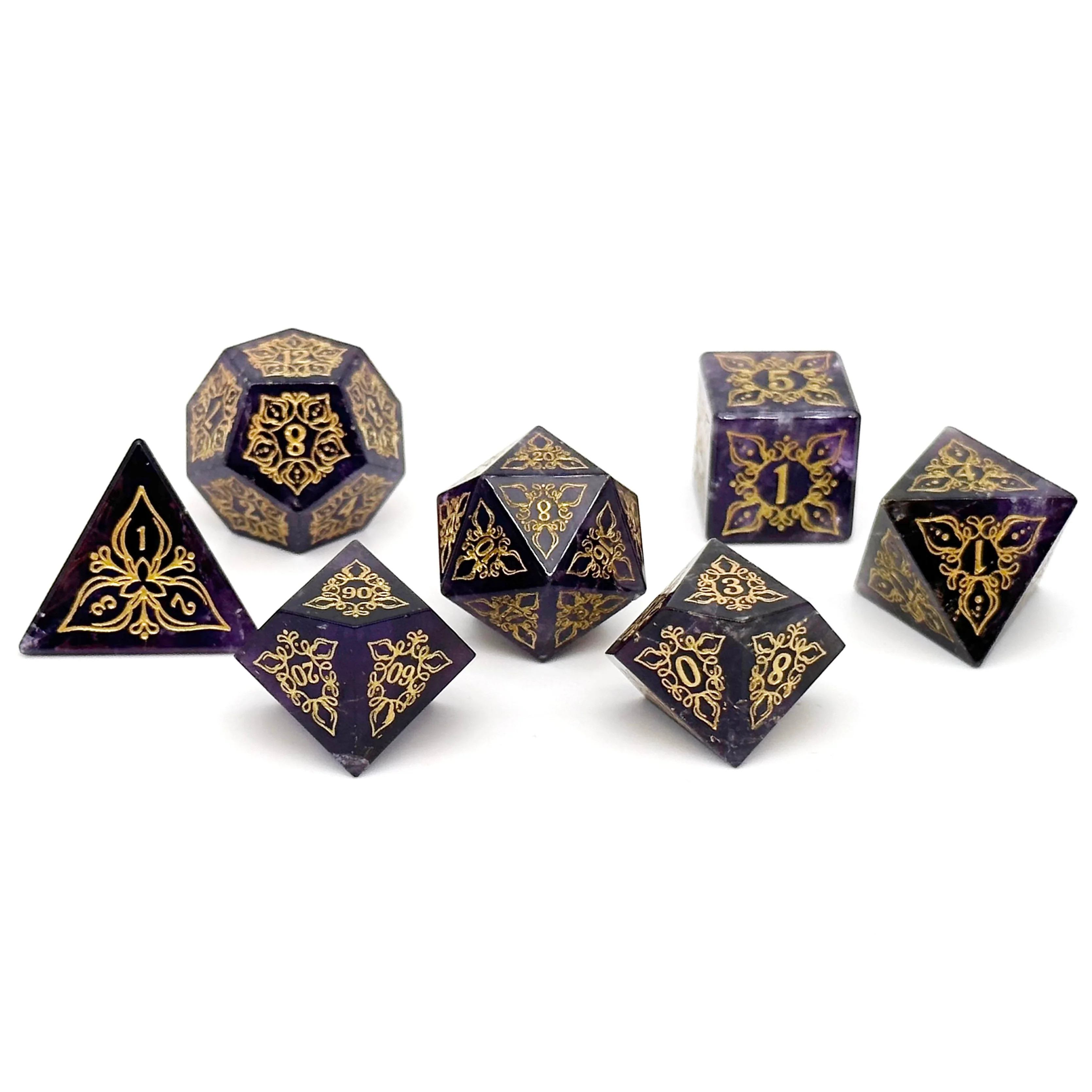 Feyweave Dice : Amethyst | Game Grid - Logan