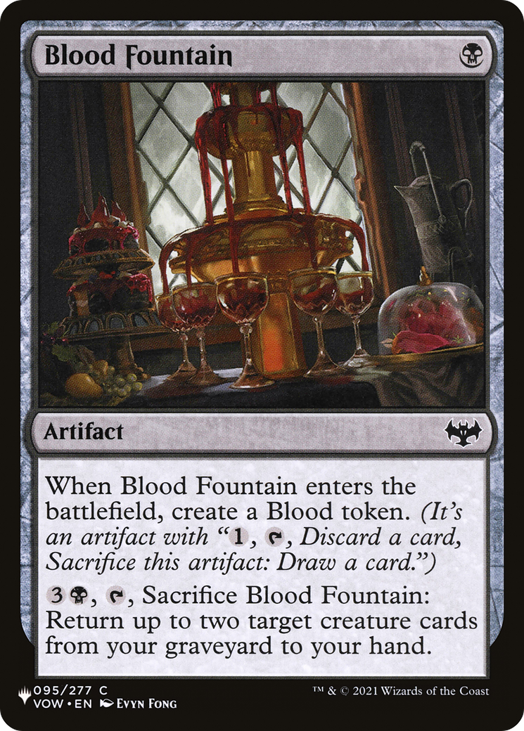 Blood Fountain [The List Reprints] | Game Grid - Logan