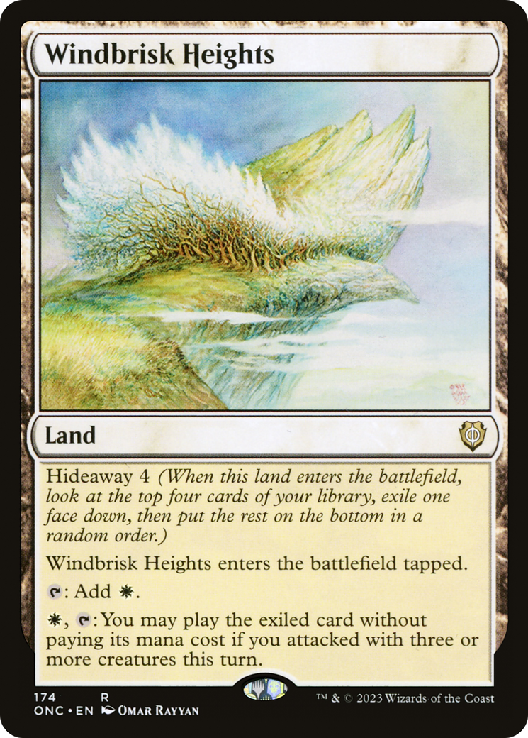 Windbrisk Heights [Phyrexia: All Will Be One Commander] | Game Grid - Logan