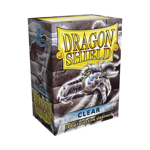 Dragon Shield Classic Sleeves: Clear (100) | Game Grid - Logan