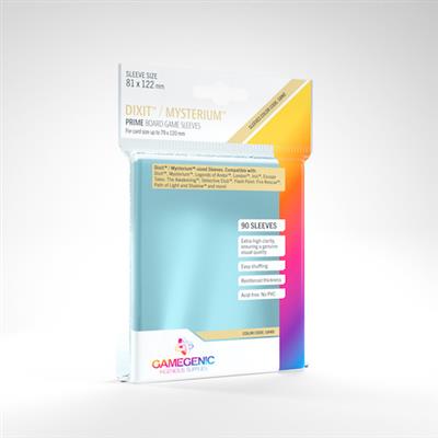 Prime Board Game Sleeves: "Dixit" 81x122mm (90) | Game Grid - Logan