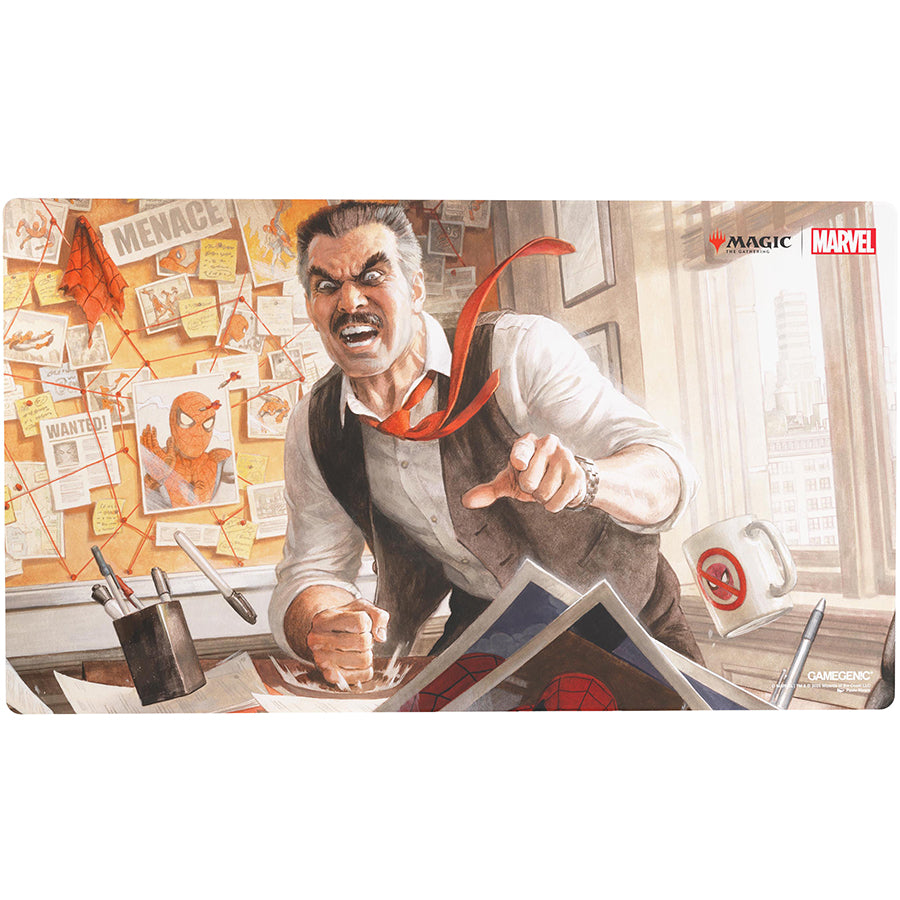Marvel's Spider-Man Playmat: J. Jonah Jameson | Game Grid - Logan