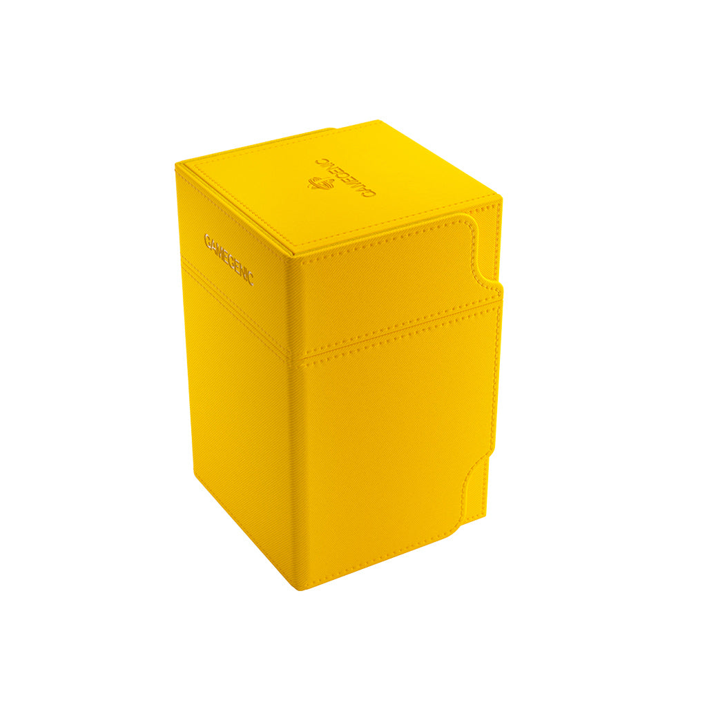 Watchtower Deck Box: 100+ XL Convertible - Yellow | Game Grid - Logan