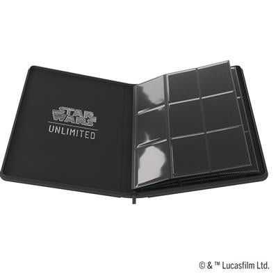 Zip-Up Album: 18-Pocket - Star Wars: Unlimited Black | Game Grid - Logan