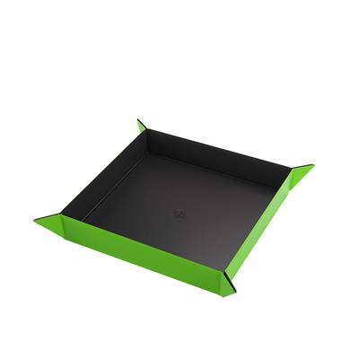 Magnetic Dice Tray: Black/Green | Game Grid - Logan