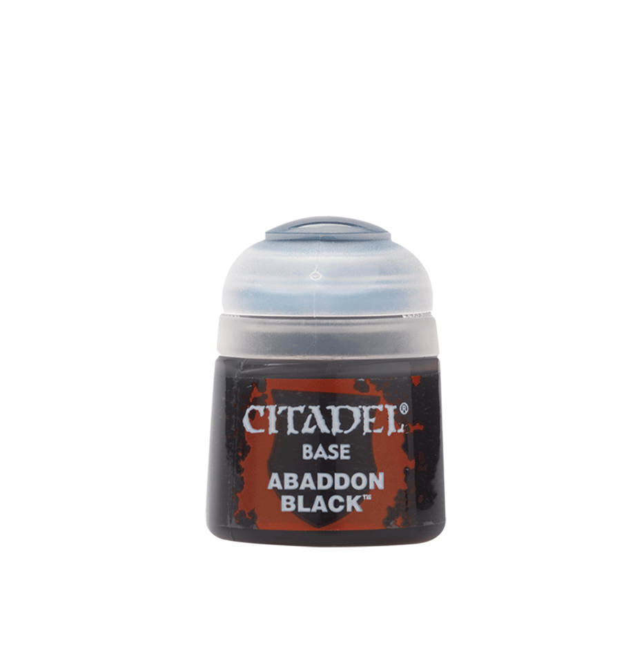 Citadel Colour: Base - Abaddon Black | Game Grid - Logan