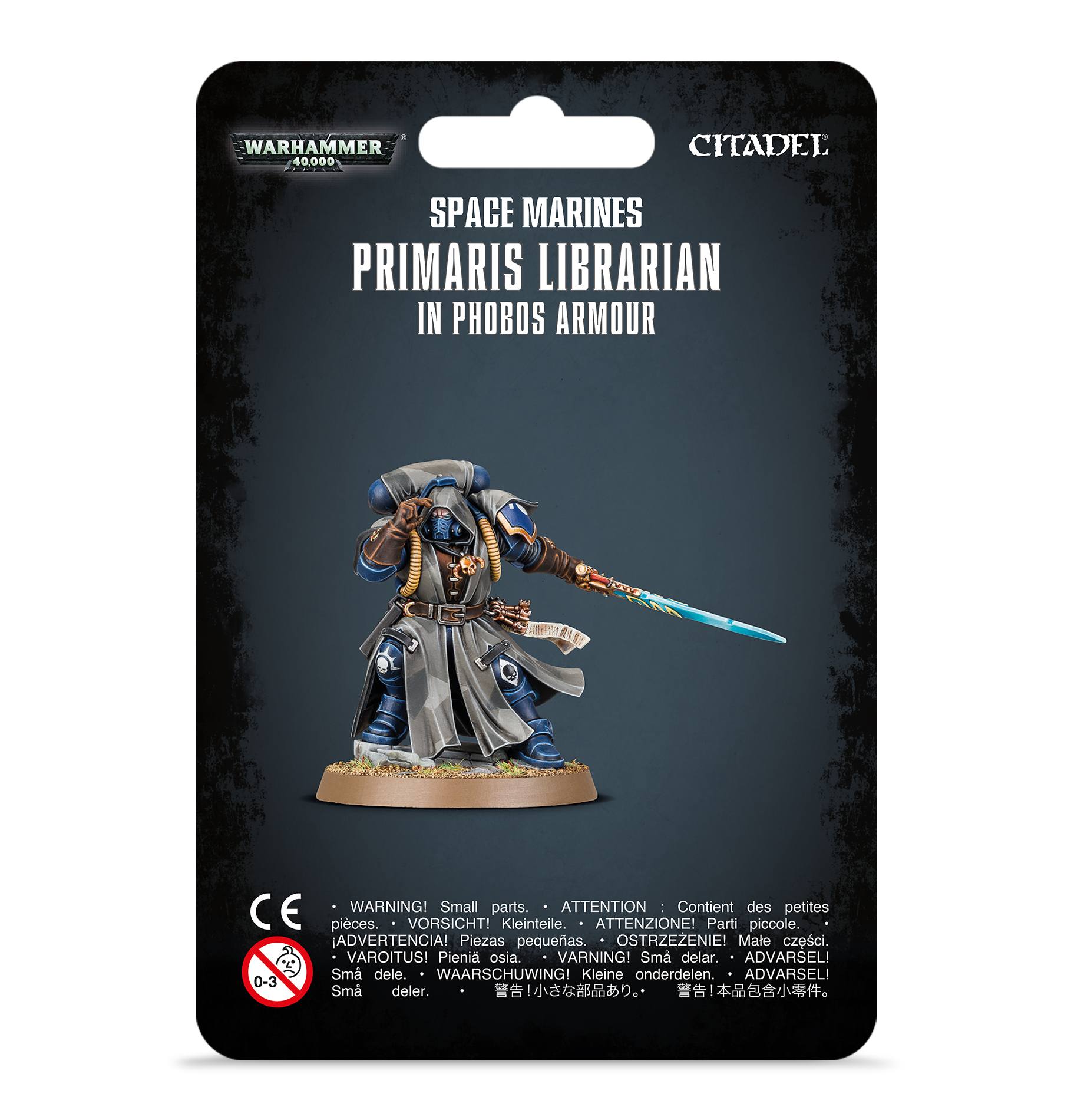 Space Marines: Primaris Librarian in Phobos Armor | Game Grid - Logan