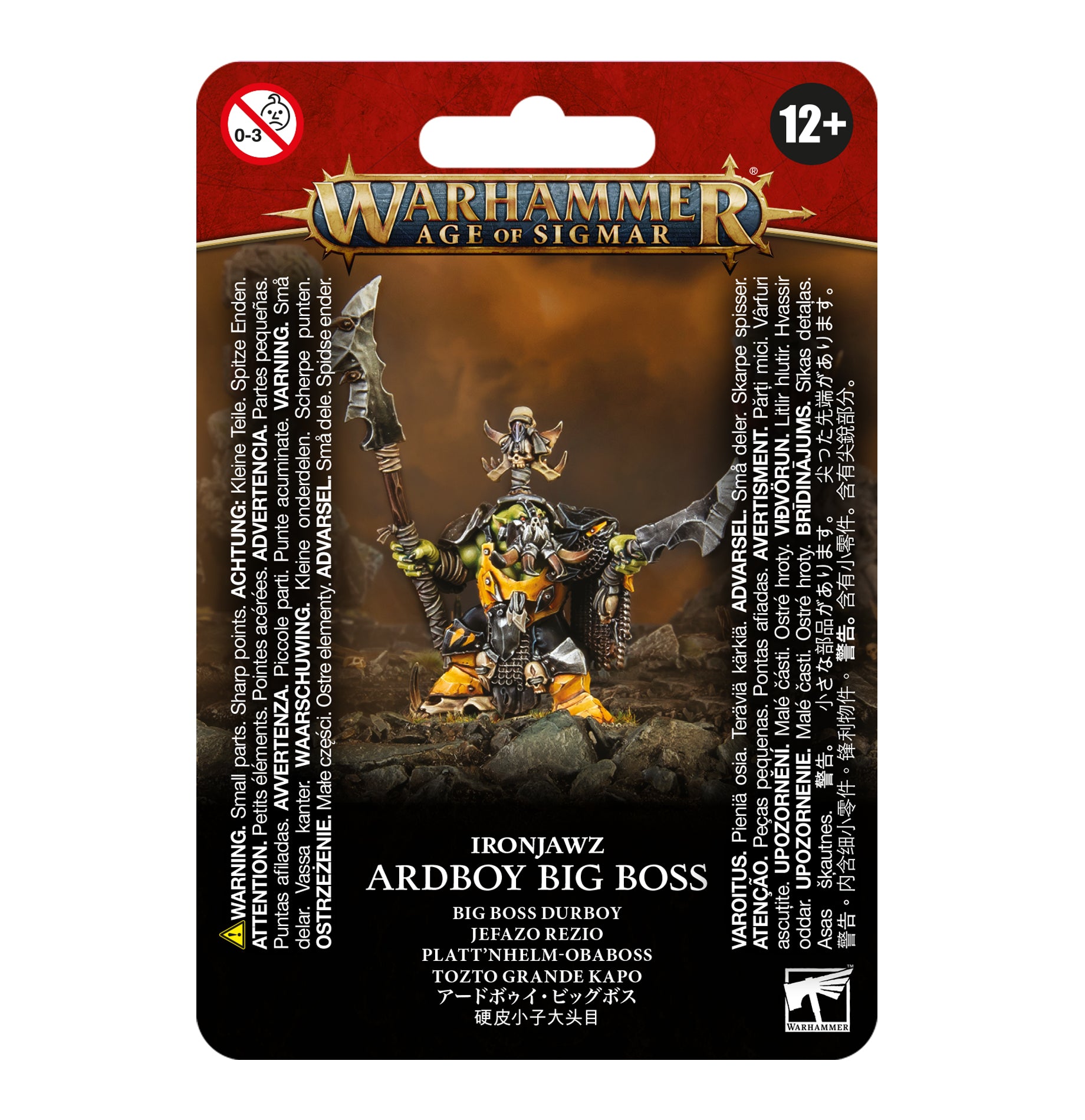 Orruk Warclans: 'Ardboy Big Boss | Game Grid - Logan