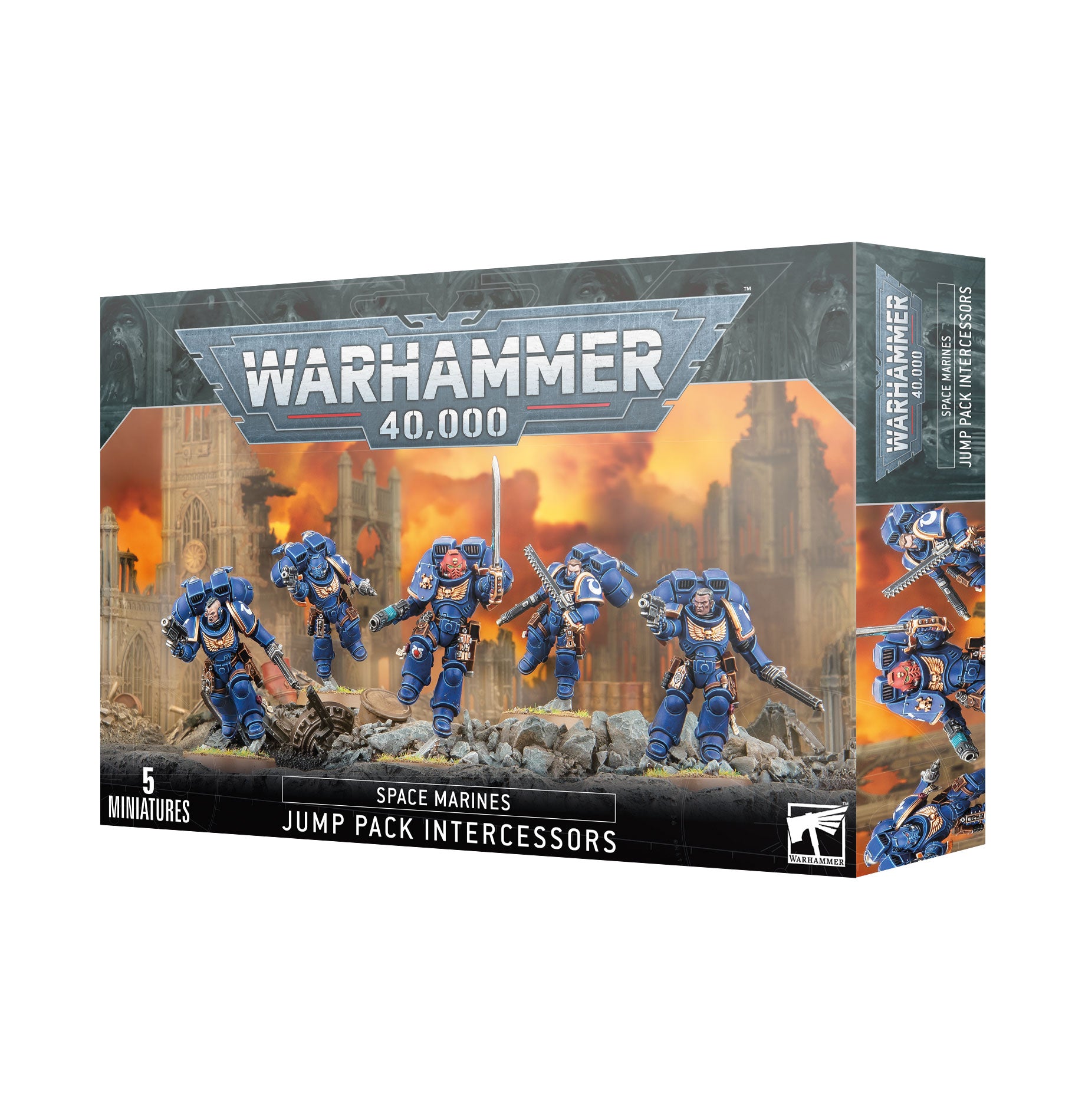 Space Marines: Jump Pack Intercessors | Game Grid - Logan