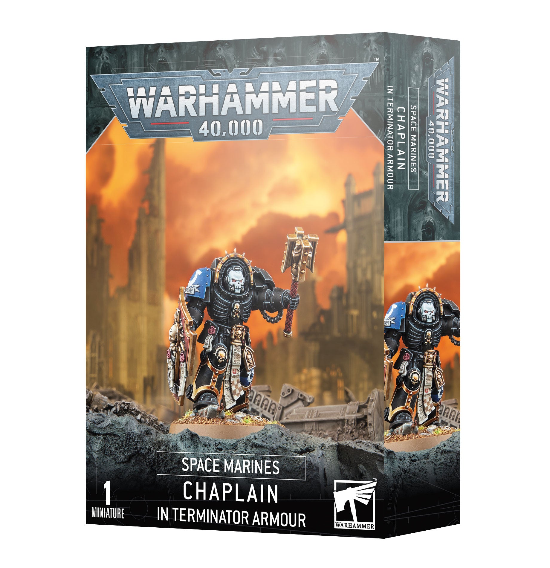 Space Marines: Chaplain in Terminator Armour | Game Grid - Logan