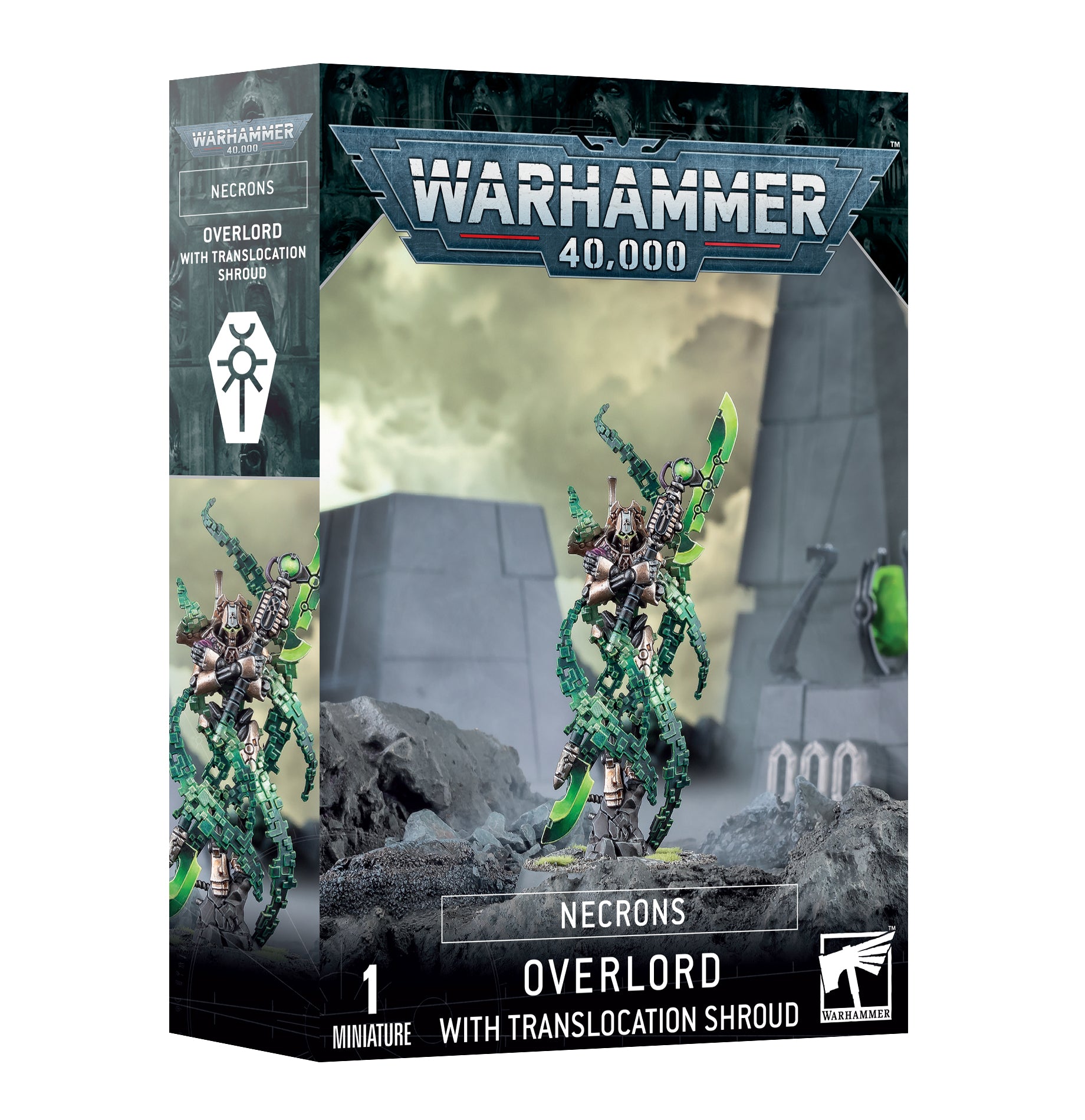 Necrons: Overlord with Translocation Shroud | Game Grid - Logan