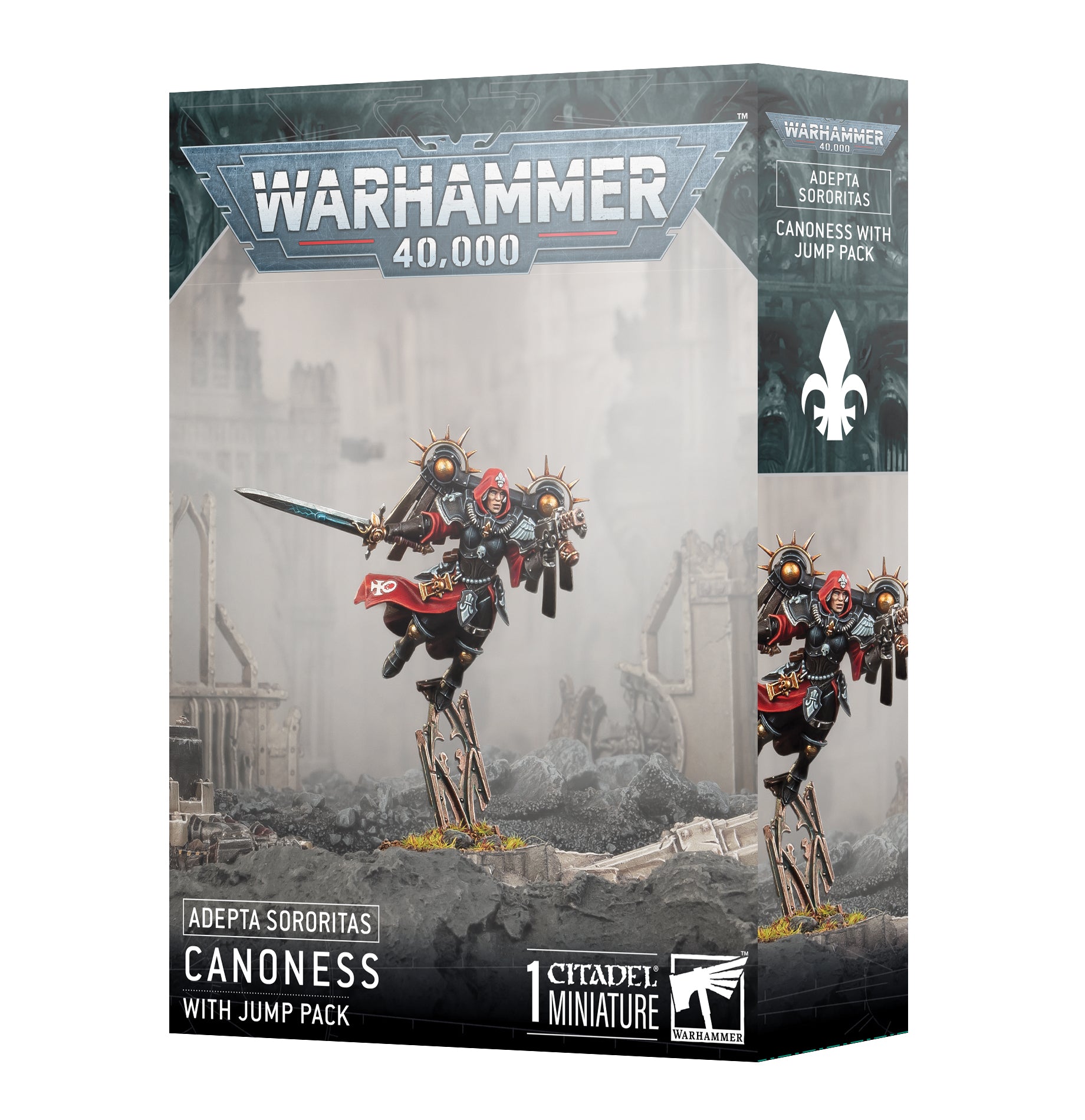 Adepta Sororitas: Canoness with Jump Pack | Game Grid - Logan