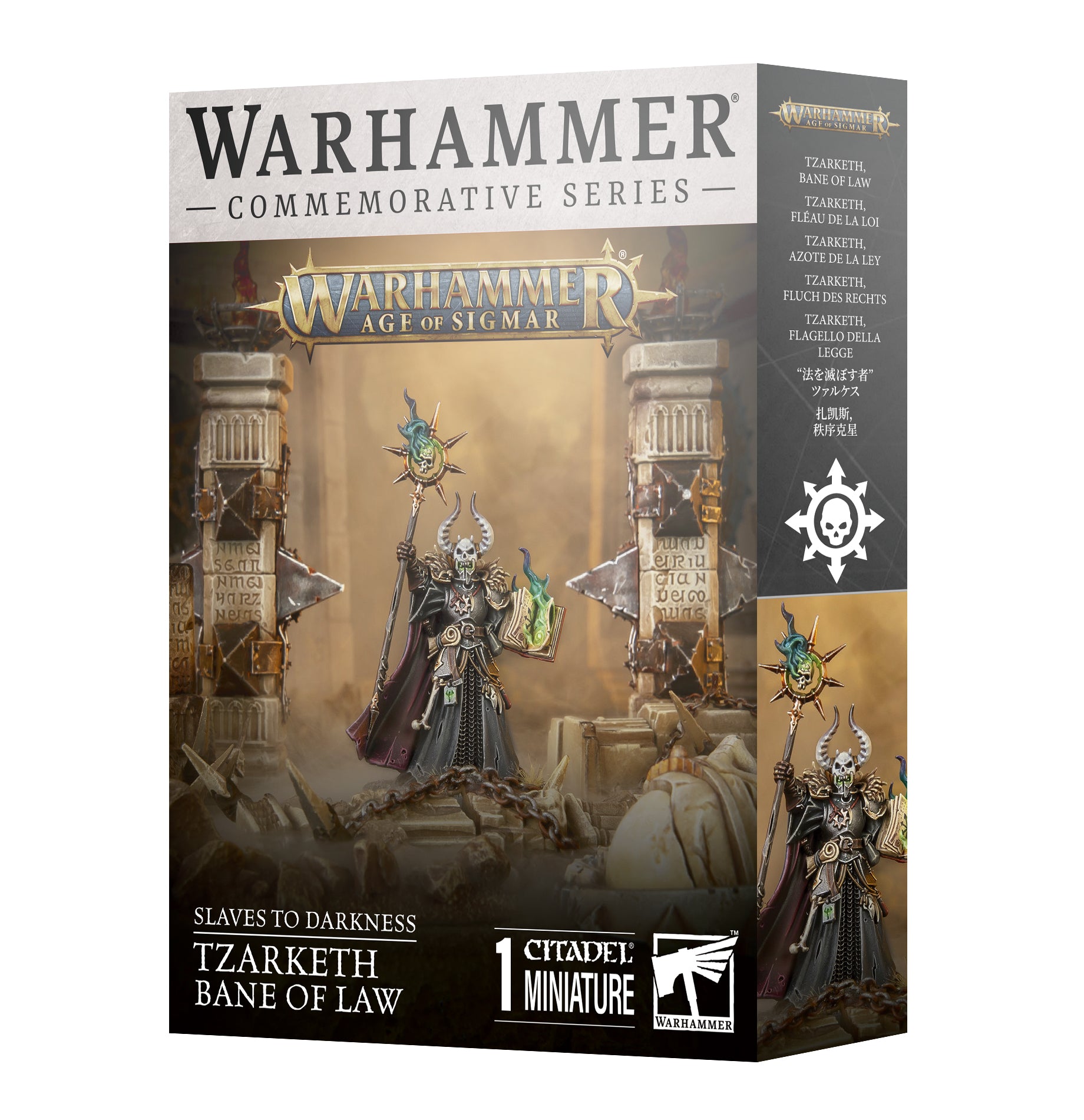 Warhammer Commemorative Series: Slaves to Darkness - Tzarketh, Bane of Law | Game Grid - Logan