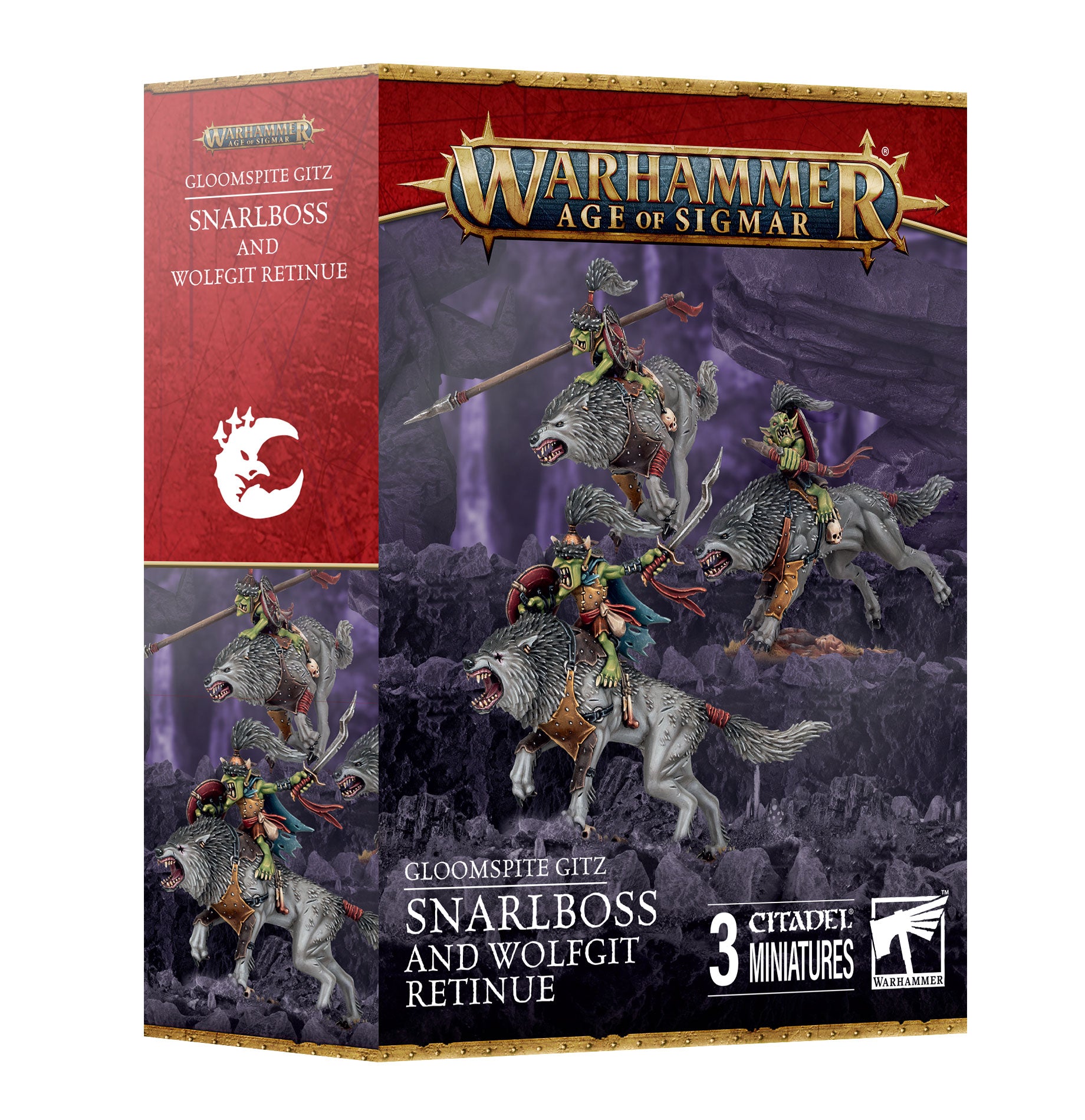 Gloomspite Gitz: Snarlboss and Wolfgit Retinue | Game Grid - Logan