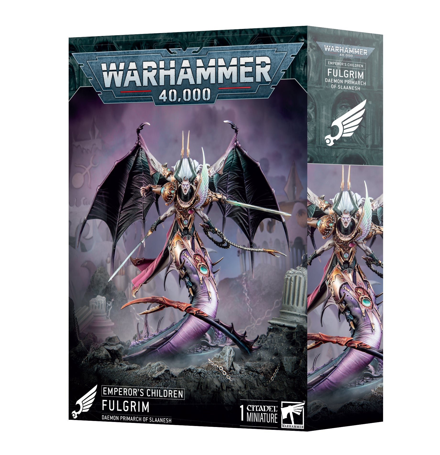 Emperor's Children: Fulgrim, Daemon Primarch of Slaanesh | Game Grid - Logan